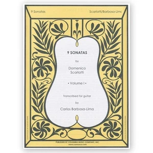 9 Sonatas By Domenico Scarlatti guitar Domenico Scarlatti Columbia Music Company - Picture 1 of 2
