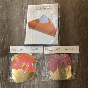 Target Thanksgiving Friendsgiving Decor Inflatable Pumpkin Pie & Gather - Picture 1 of 4