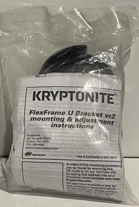 KRYPTONITE FlexFrame U Bracket vr2 Mounting & Adjustment w/ Instructions - Picture 1 of 5