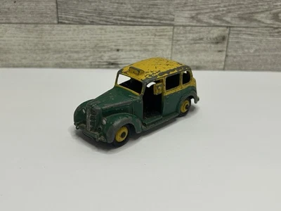 De colección Dinky Toys Verde/Amarillo 1960 Austin Taxi/Meccano LTD • Die Cast Met Foto 1 de 4