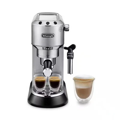 DeLonghi EC 685.M Dedica Style Siebträger Espressomaschine Silber - Bild 1 von 4