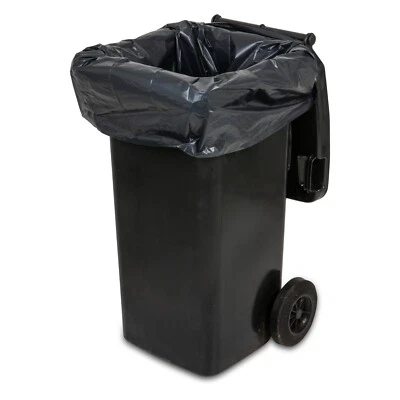 Stabile Müllsäcke Müllbeutel 240L SCHWARZ - Abfalltüten - 10 bis 300 Säcke - Bild 1 von 4