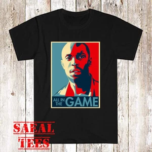 The Wire Omar All in The Game Quotes Men's Black T-Shirt Size S-5XL - Picture 1 of 1