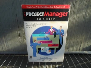 Key Project Manager For Windows 3.1, DOS 3.0 CIB SoftKey Software Vintage 90's - Picture 1 of 6