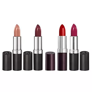RIMMEL Lasting Finish Lipstick Smooth Creamy 4Gram Various Shades Available - Picture 1 of 39