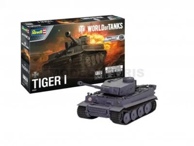 REVELL 03508 1/72 World of Tanks: Tiger I (Easy-Click System) - Immagine 1 di 4