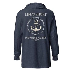 Camiseta unisex Drop More Anchor con capucha manga larga - Imagen 1 de 32