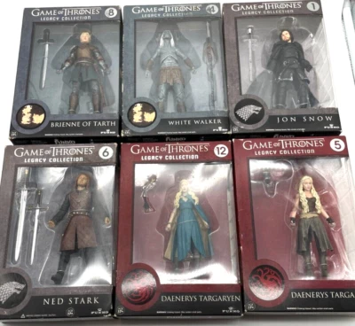 Funko Juego de Tronos Colección Legado, Lote de 6 - Ned Jon White Walker Brienne Foto 1 de 4