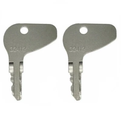 (2) Kubota Tractor Ignition Keys 35260-31852 - H32412 - Image 1 of 2