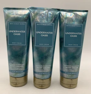 Bath & Body Works Underwater Oasis Ultimate crema corpo idratazione 8 once S/3 #9100 - Foto 1 di 1