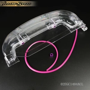 Clear Cam Gear Timing Belt Cover Fit For Eclipse 4G63 Turbo RVR EVO123 - Foto 1 di 6