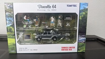 TOMICA DIOCOLLE 64 #CARSNAP 14a BBQ2 WITH TOYOTA HILUX 4WD PICKUP 1:64 SCALE - Image 1 of 4