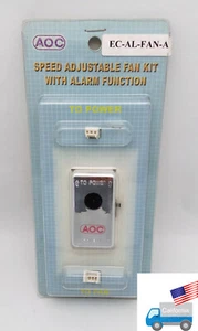 NUEVO AOC EC-ASB 3 pines velocidad ajustable para PC de escritorio kit de ventilador con función de alarma - Imagen 1 de 12