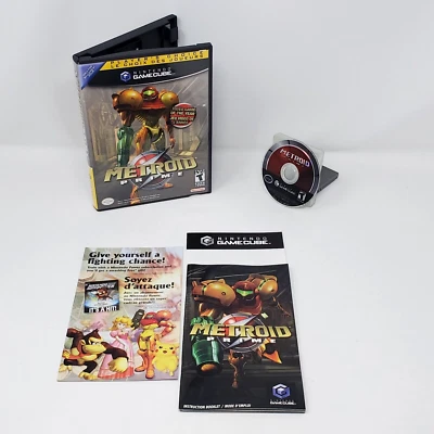 Metroid Prime (GameCube) Complete in Excellent shape - Disc no scratches TESTED - Image 1 of 4