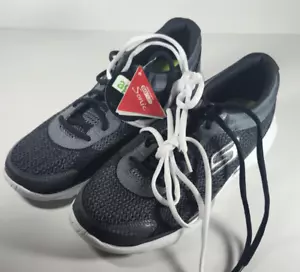 Skechers Go Run Sonic sportliche Sneaker anthrazit/schwarz Größe 7,5 neu mit Etikett - Bild 1 von 17