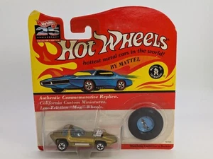 Hot Wheels 1992 Vintage 25th Series Redline Silhouette Yellow/Gold NEW - Picture 1 of 3