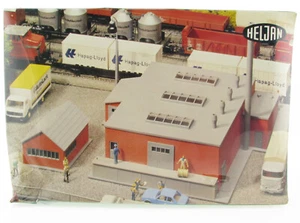 HELJAN 1714 Fabrik Industrial Plant Spur H0 Modell Eisenbahn Bausatz Kit - Picture 1 of 4