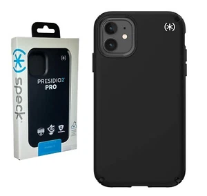 Genuine Speck👉iPhone 11👈Case Shockproof Slim Cover [ 4M Drop Tested ] - Black - Picture 1 of 13