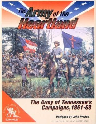 Clash Of Arms Wargames The Army Of The Heartland: Army of Tennessee 1861-63 NIZ - Image 1 of 3