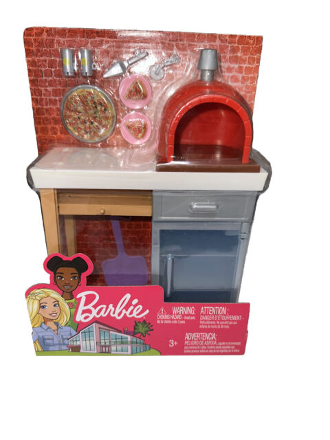 House Barbie Dream House Kitchen Set Light & Sound ,Plastic ,Pack