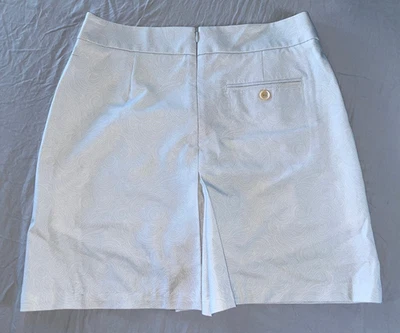 Falda Pickleball de Golf Peter Millar Cremallera Trasera Elastizada, Skort Para Mujer Talla 6 ¡USADA EN EXCELENTE ESTADO! Foto 1 de 4