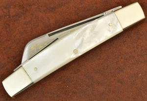 FIGHTN FIGHT'N ROOSTER MOTHER OF PEARL CONGRESS WHITTLER KNIFE 1979 1/600 (23310 - Picture 1 of 9