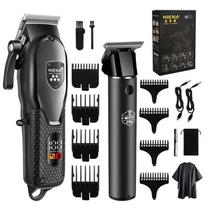Kit Cortapelos para Hombres Afeitadora Eléctrica Cortadora de Pelo Cortadora con LCD - Imagen 1 de 8