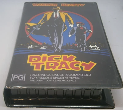 Dick Tracy - Warren Beatty (VHS, 1990) Big Box Edition - Free postage!! - Image 1 of 2
