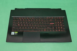Teclado táctil con reposamanos genuino MSI GF75 delgado 10SCXR 17,3" 3077F3C211TF1 - Imagen 1 de 2