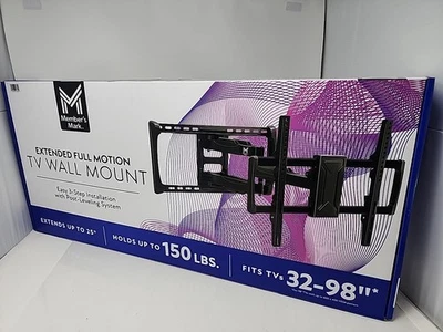 Televisores Member's Mark Full Motion de montaje en pared 32"-98" Foto 1 de 4