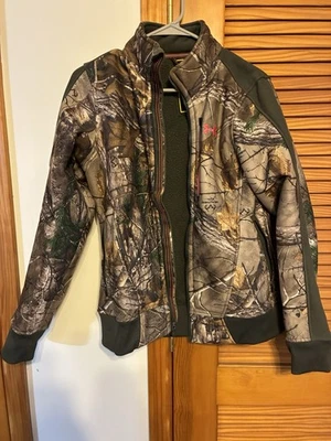 Under Armour Storm Realtree Camo Women's Zip-up Jacket Medium Outdoor Hunting - Image 1 of 3