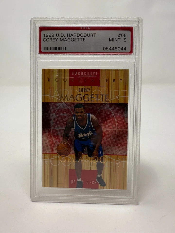 1999-00 Upper Deck Hardcourt Corey Maggette #68 PSA 9 Rookie RC - Image 1 of 2