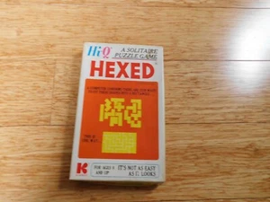 Vintage Hi- Q Hexed A Solitaire Puzzle Game 1975 Gabriel - Picture 1 of 3