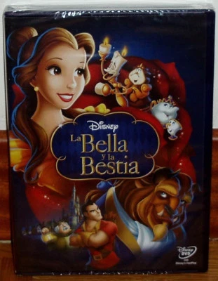 La Bella y la Bestia (Beauty and the Beast) Clasico Disney Nº 30 DVD Nuevo - Imagen 1 de 2