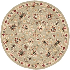 Safavieh Chelsea TAUPE / IVORY 3' X 3' Round Area Rug - HK78D-3R - Picture 1 of 2