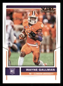 2017 Score #383 Wayne Gallman RC - Picture 1 of 2