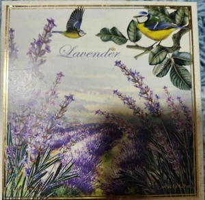 LAVENDER SOAP-4 LARGE BARS FLORINTINO AROMIC NATURE SAVE NATURE 3"X3"X1" EA. - Picture 1 of 4