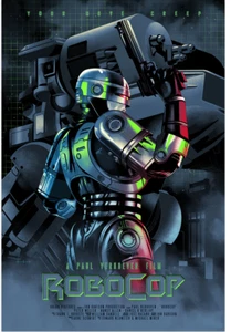 Robocop OmniCorp Dick Jones Murphy Foil Variant Poster Screen Print 24x36 Mondo - Picture 1 of 1