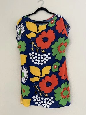 Vestido recto para mujer Marimekko for Target Kukkatori estampado floral M Foto 1 de 4