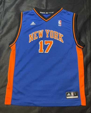 Jeremy Lin Adidas Knicks Basketball Jersey - Size Youth Boys Large Cover
