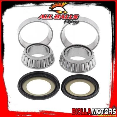 22-1009 KIT CUSCINETTI DI STERZO Kawasaki KZ750N 750cc 1982-1983 ALL BALLS - Immagine 1 di 4