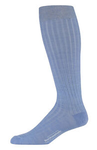 Boardroom Socks Men's Merino Wool Over the Calf Dress Socks - Knit in USA