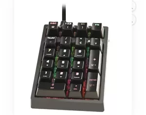 K21 Mechanical Numeric Keyboard USB for Computer PS Designers Laptop Gaming - Picture 1 of 6