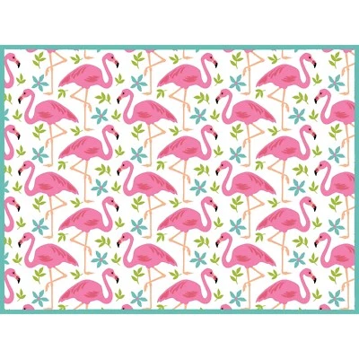 KAY DEE DESIGNS FLAMINGO Microfiber Countertop Dish Drying Mat, Machine Washable by Kay Dee