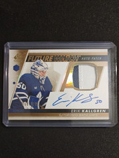 2022-23 Upper Deck SP Authentic Future Watch Auto Patch Erik Kallgren /100