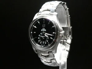OROLOGIO SVIZZERO EXC+5 TAG HEUER LINK WJF211A.BA0570 CALIBRO AUTOMATICO 6 UOMO NERO - Foto 1 di 21