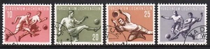 LIECHTENSTEIN 322/25 "Sport - Fußball", gestempelt, Michel 55,-- - Picture 1 of 1