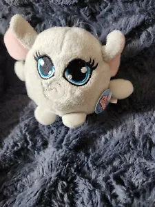 RARE GANZ SILLY SCOOPS Stuffed Animal PRALINE GREY ELEPHANT Plush Series 1 MWT - Picture 1 of 3