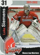 2011/12 Moose Jaw Warriors - LUKE SIEMENS (g)