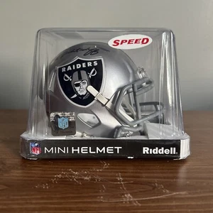 Fred Biletnikoff Signed Autographed Oakland Raiders Riddell Mini Helmet - Picture 1 of 11